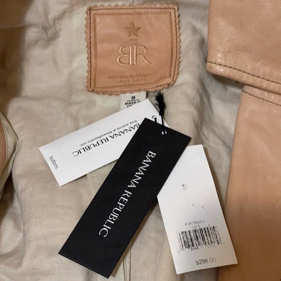 👔 Veste Banana Republic Beige (tan) Taille 6 - Style Career Blazer, Doublée - Occasion Très Bon état
